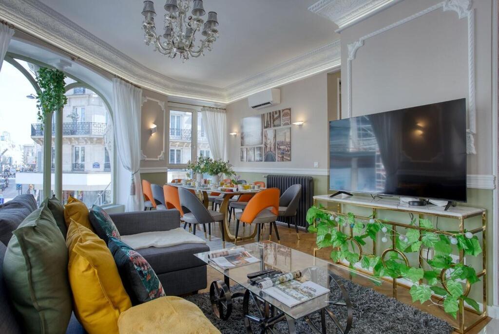 160m² 6ch-haussmannien Climatise & Ascens Parijs