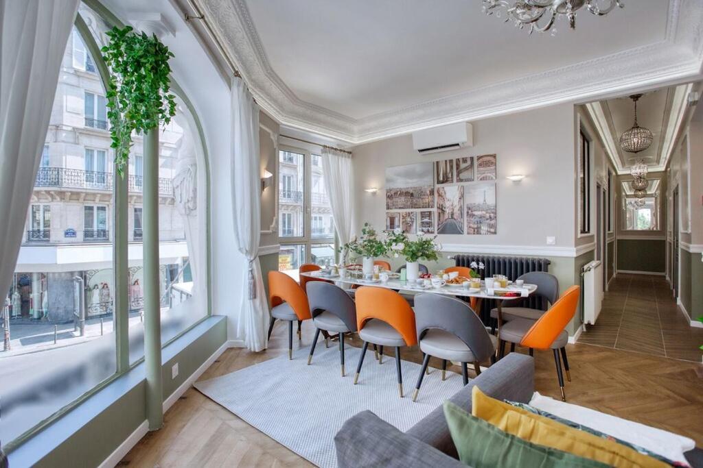160m² 6ch-haussmannien Climatise & Ascens * Parijs